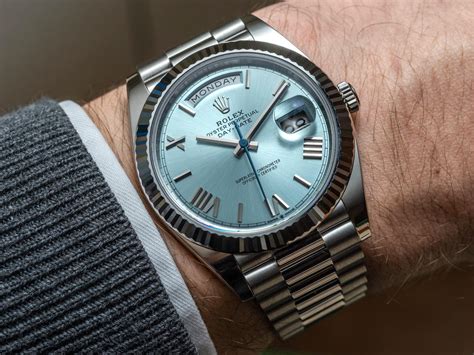 rolex platinum president